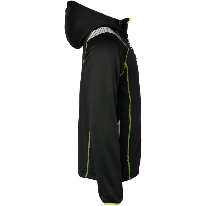 Tröja Hel-zip Svart Top Swede XS – bild 2