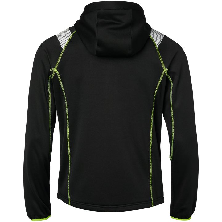 Tröja Hel-zip Svart Top Swede XS – bild 3