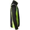 Tröja Hel-zip Svart/Fluorescerande Gul Top Swede XS – miniatyr 2