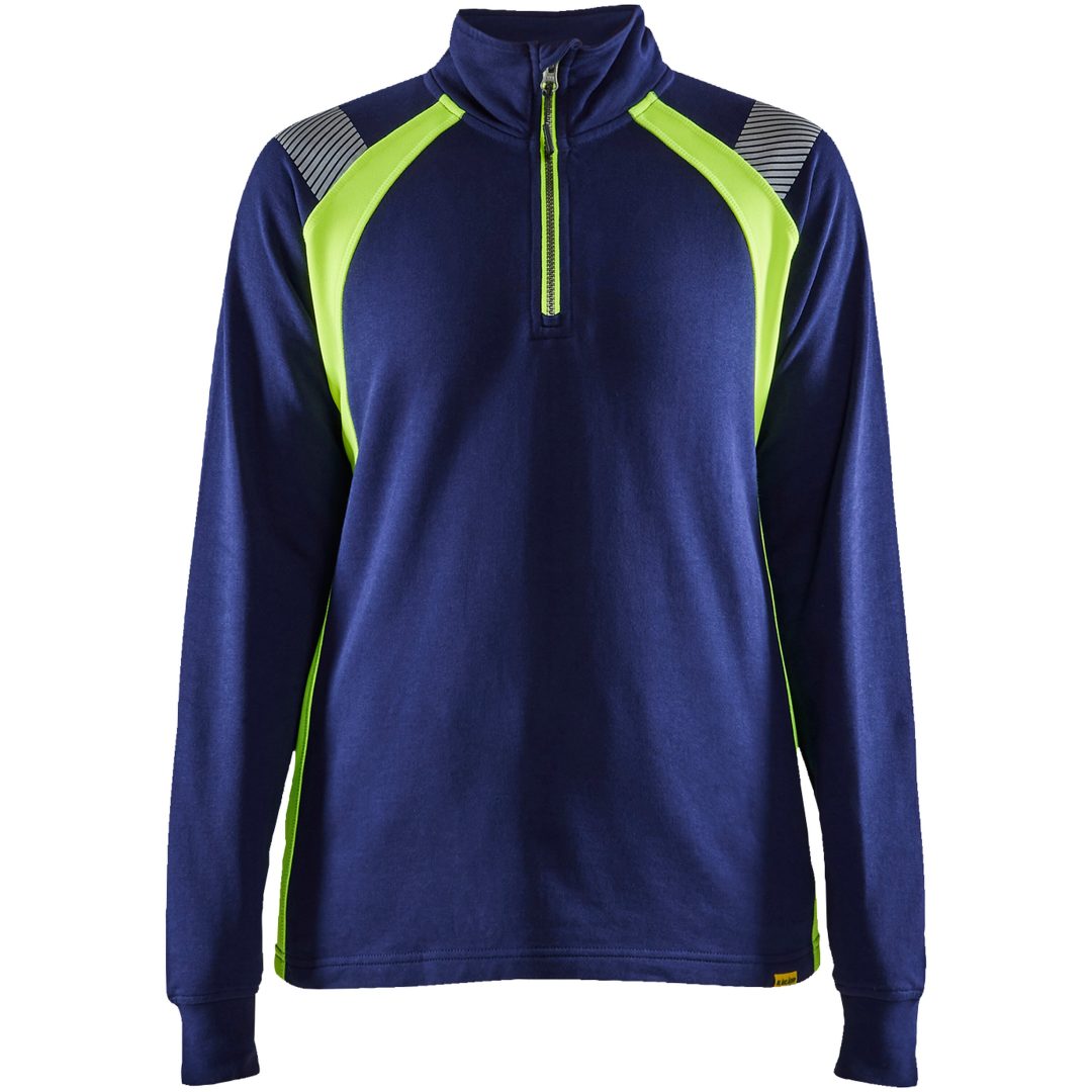 Tröja Hivisgul/marin 34031158 Blåkläder XS