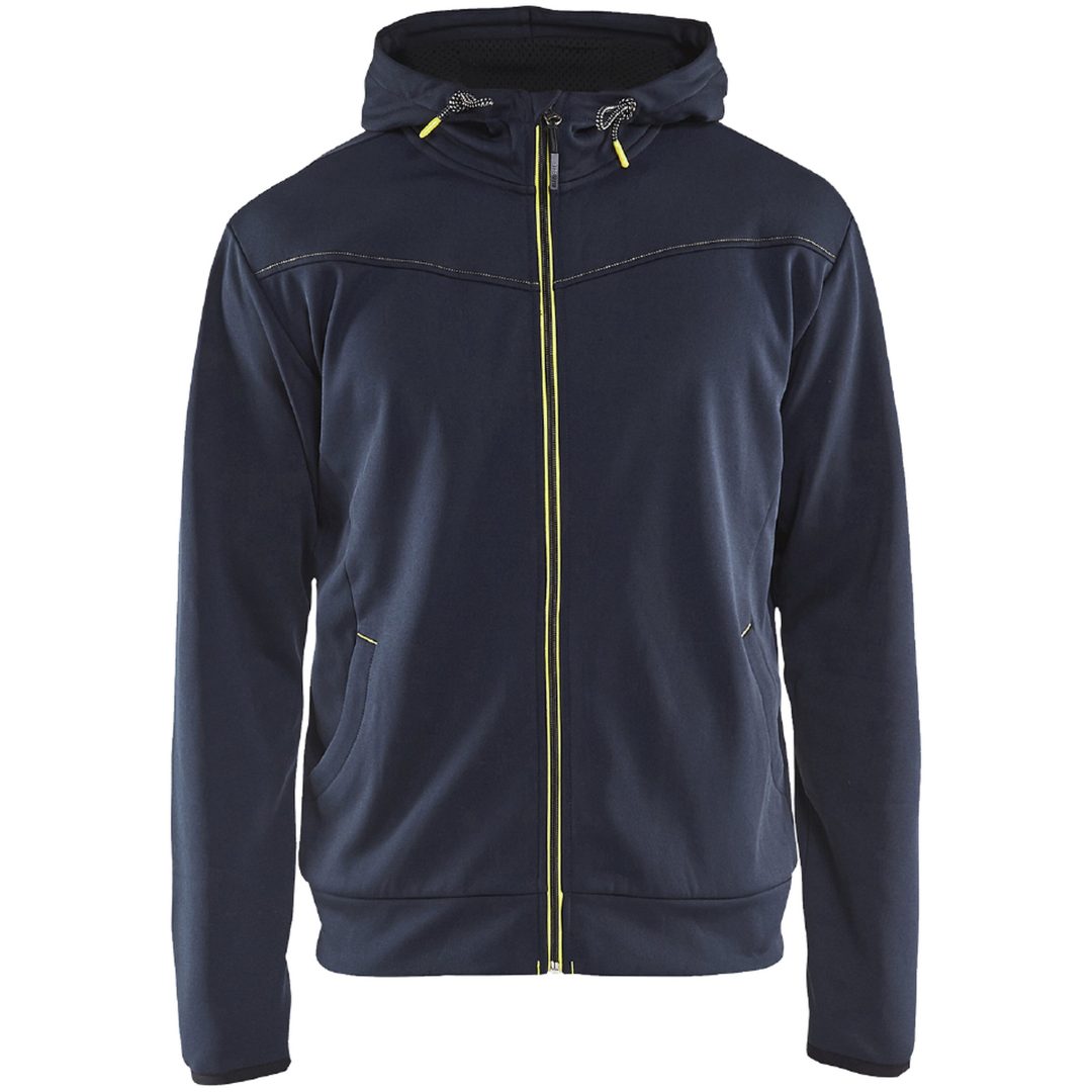Tröja Marin/gul 33632526 Blåkläder XS
