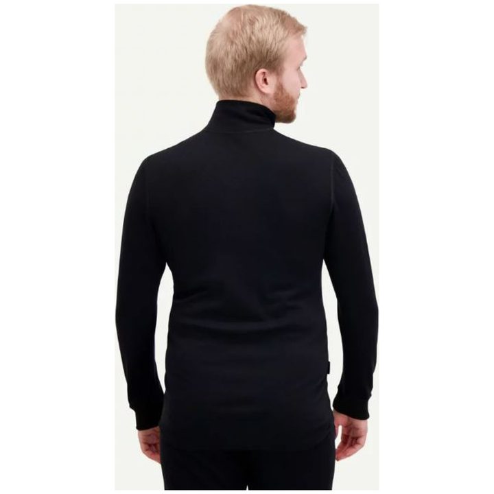 Tröja Merino Extreme Zip-Neck Svart Svala – bild 2