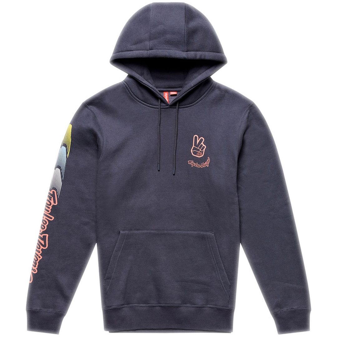Tröja Peace Out Svart Grå TROY LEE DESIGNS s