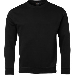 Tröja Rundhalsad Svart Top Swede