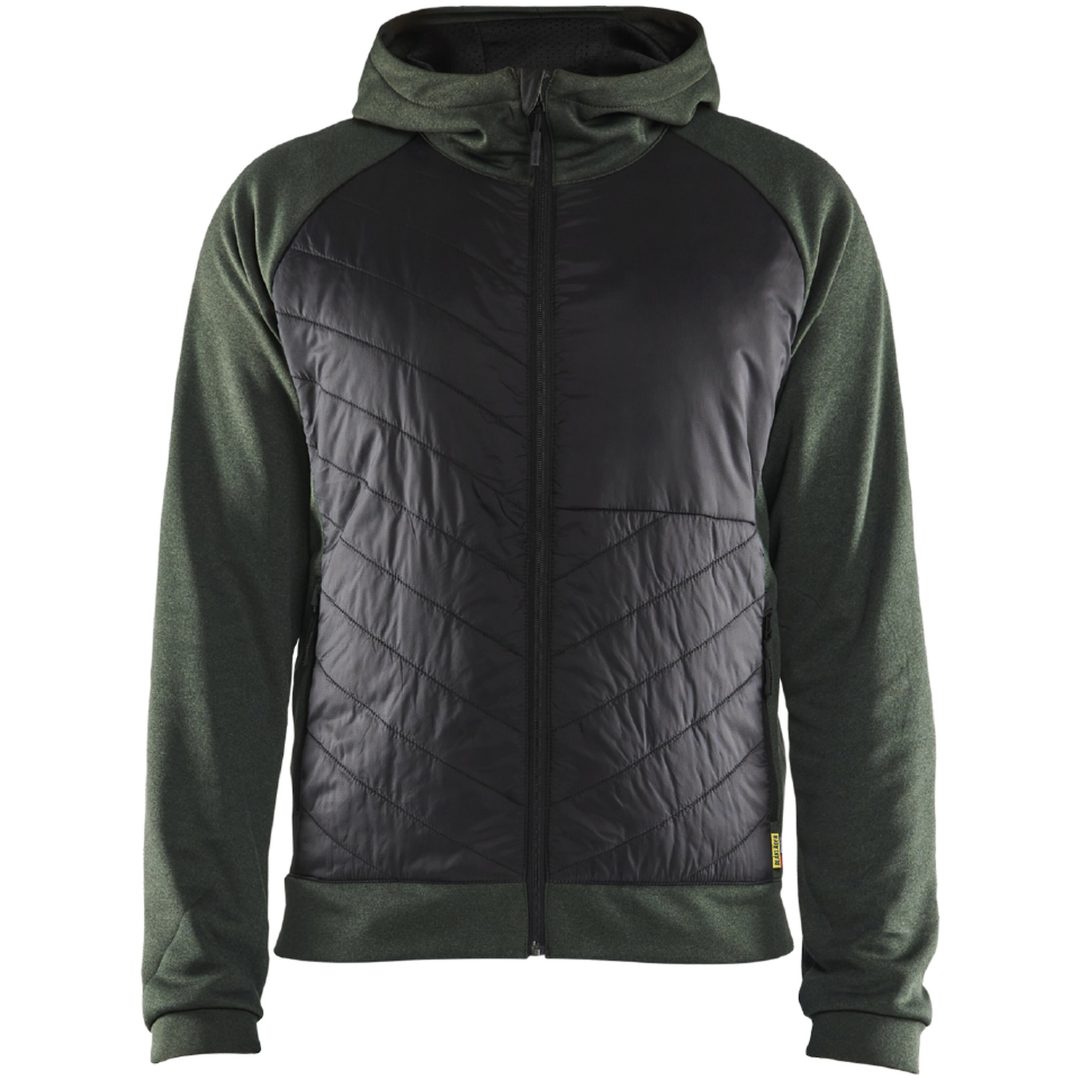 Tröja Svart/grön 34632533 Blåkläder XS