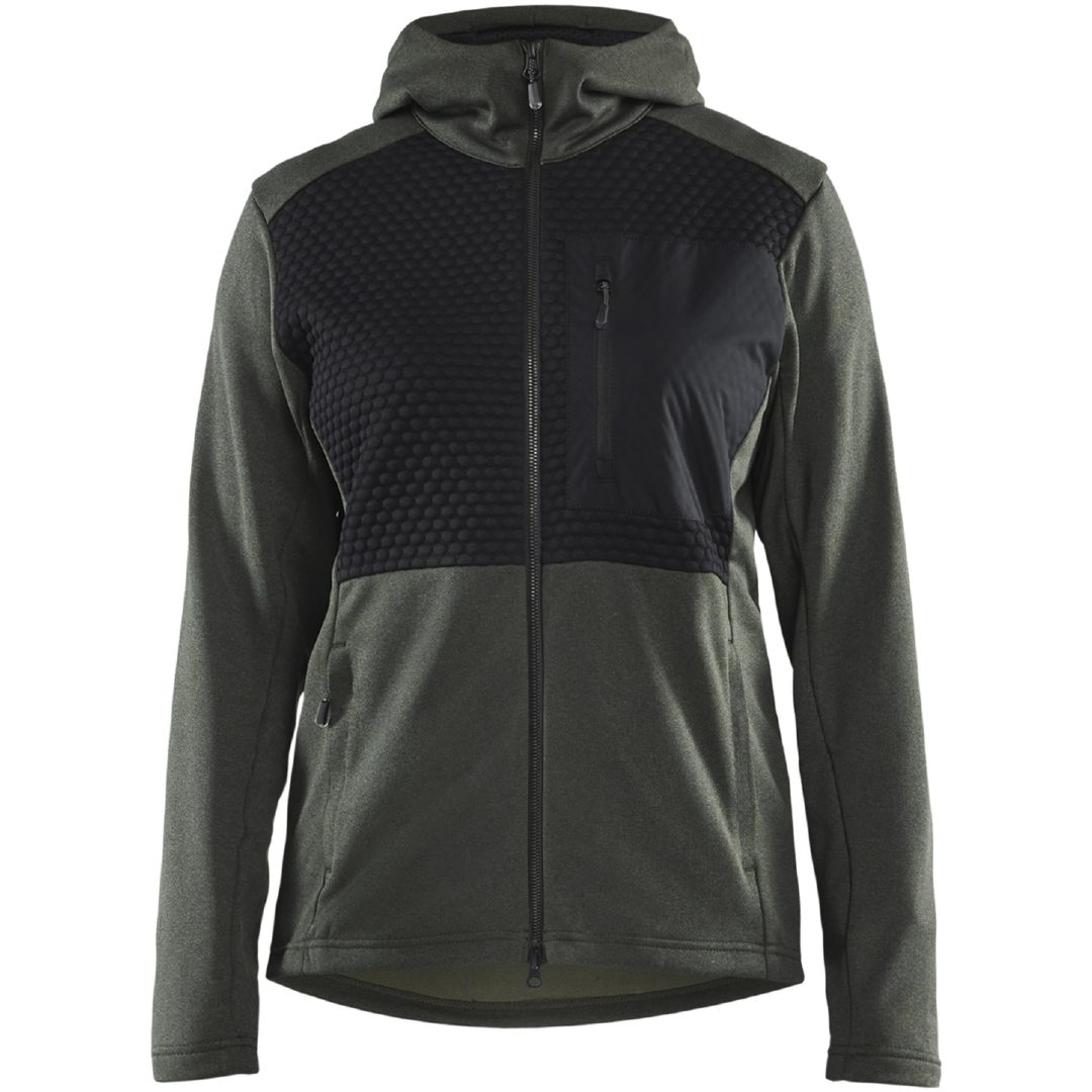 Tröja Svart/grön 35422533 Blåkläder XS