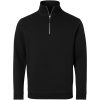 Tröja Sweat Halv-zip Svart Top Swede XS – miniatyr 1