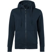 Tröja Sweat w Fast huva Hel dragkedja Marinblå Top Swede
