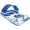 Tropical Breeze flytande ö 389 x 274 cm 43105 Bestway – miniatyr 2