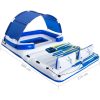 Tropical Breeze flytande ö 389 x 274 cm 43105 Bestway – miniatyr 9