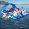 Tropical Breeze flytande ö 389 x 274 cm 43105 Bestway – miniatyr 1