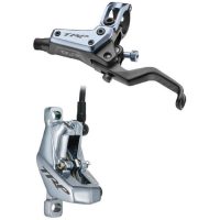 TRP EVO Pro 4-kolvs skivbroms, Vänster, Silver