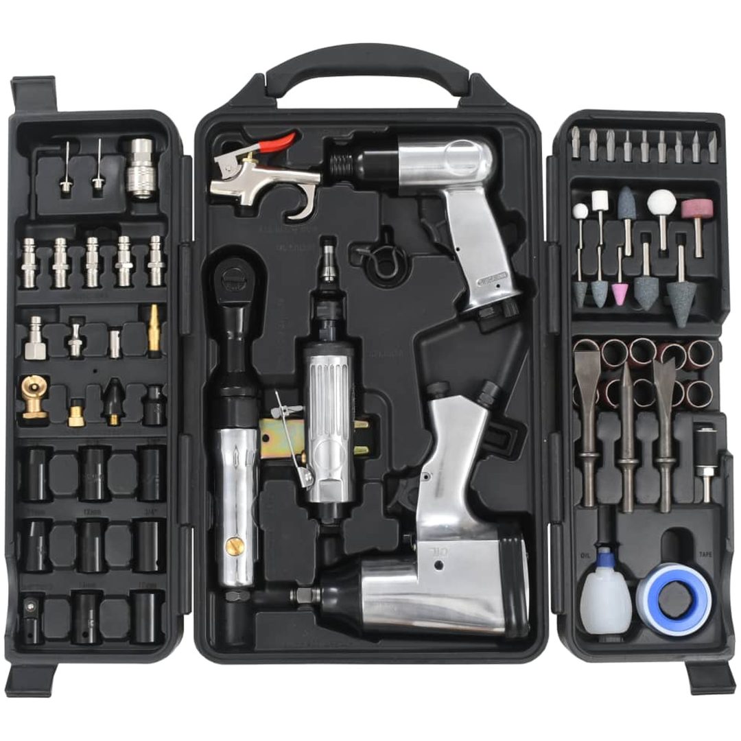 Tryckluftsverktyg kit 70 delar vidaXL