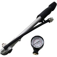 Tryckmätare Hi-pressure Shock Pump Svart/Silver DRAG SPECIALTIES