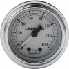 Tryckmätare Led Bakbelyst Vit/orange LEGEND SUSPENSION GAUGE AIR WHITE – miniatyr 1