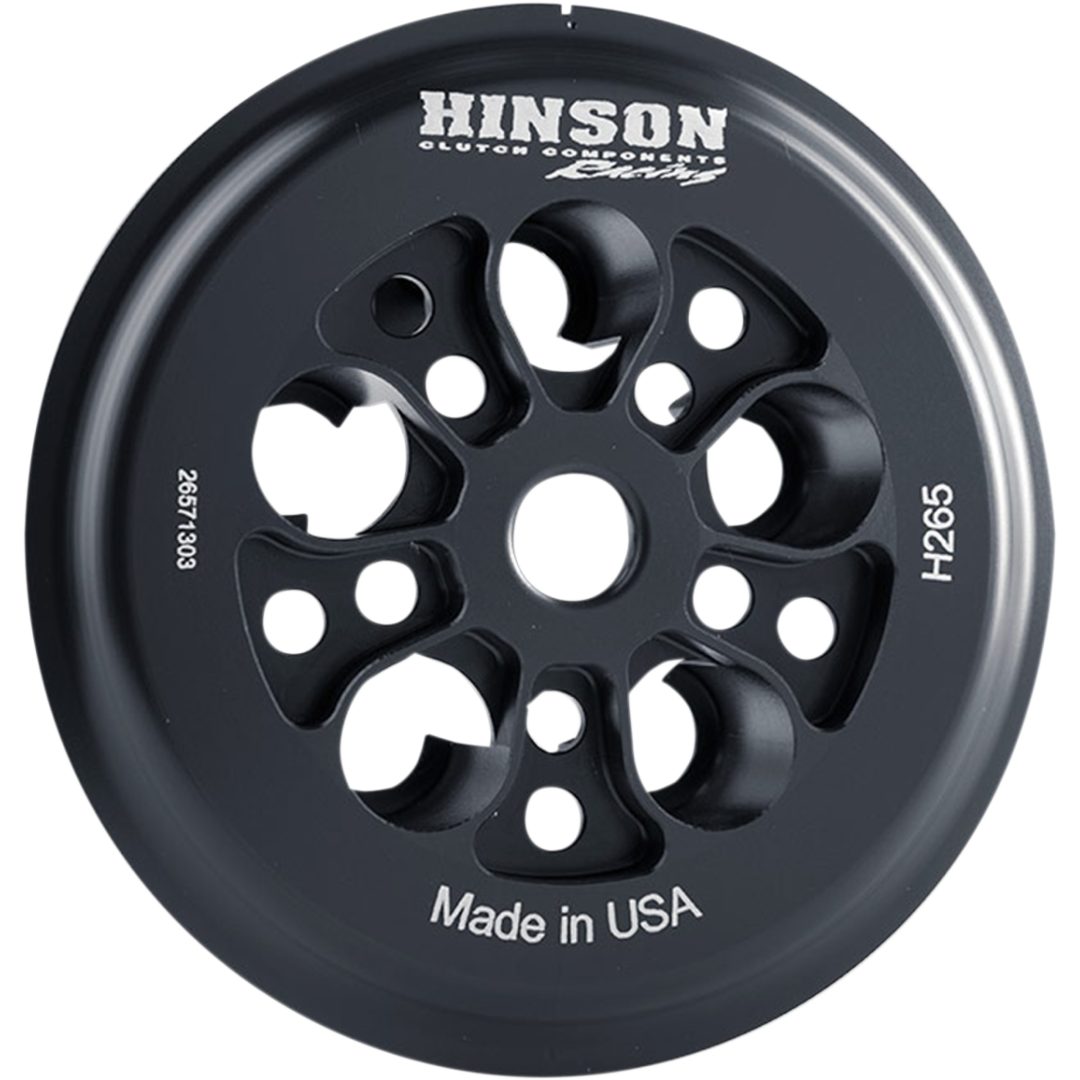 Tryckplatta Billetproof Svart HINSON RACING