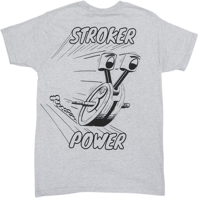 S&S Cycle T-shirt Stroker Grå