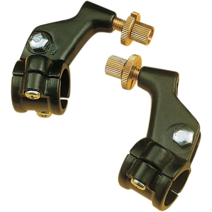 Tvådelad Svart Handtagsfäste PARTS UNLIMITED
