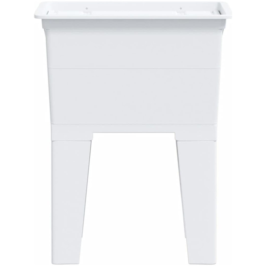 Tvättbalja vit harts vidaXL 59 x 41 x 75 cm – bild 4