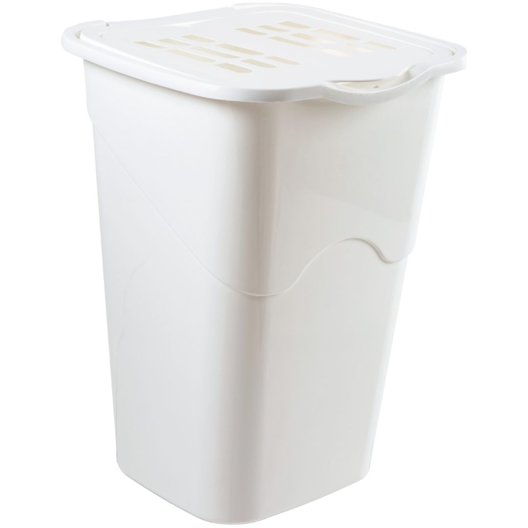 Tvättkorg 50l Vit NPL Vit