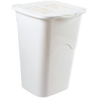 Tvättkorg 50l Vit NPL