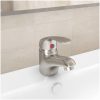 Tvättställsblandare silver 13x10 cm vidaXL – miniatyr 1