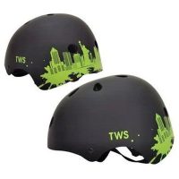 TWS York Bmx/skate hjälm S.53-55cm Svart