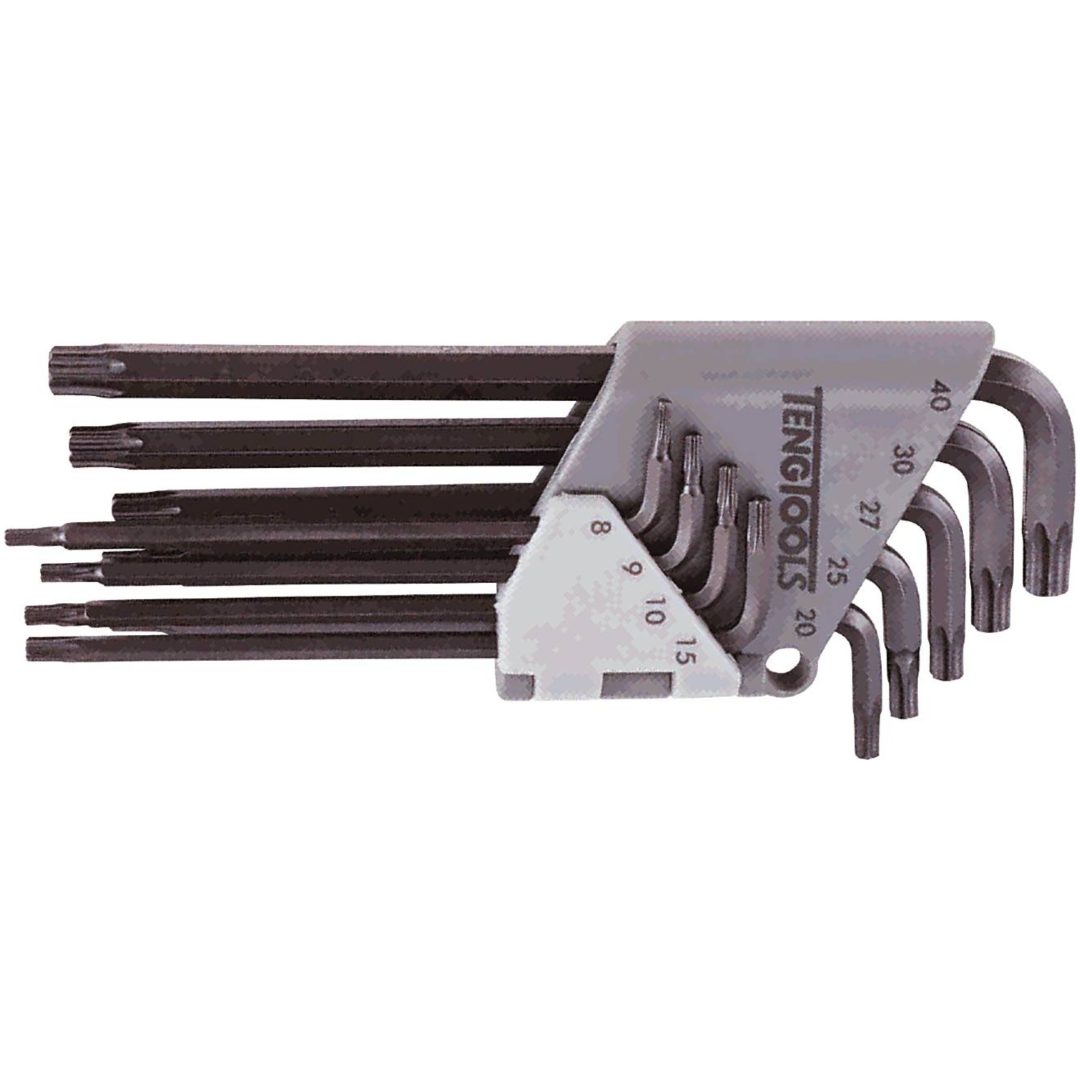 TX-nycklar i sats 1479TX Teng Tools TX-NYCKELSATS 9 DELAR 1479TX