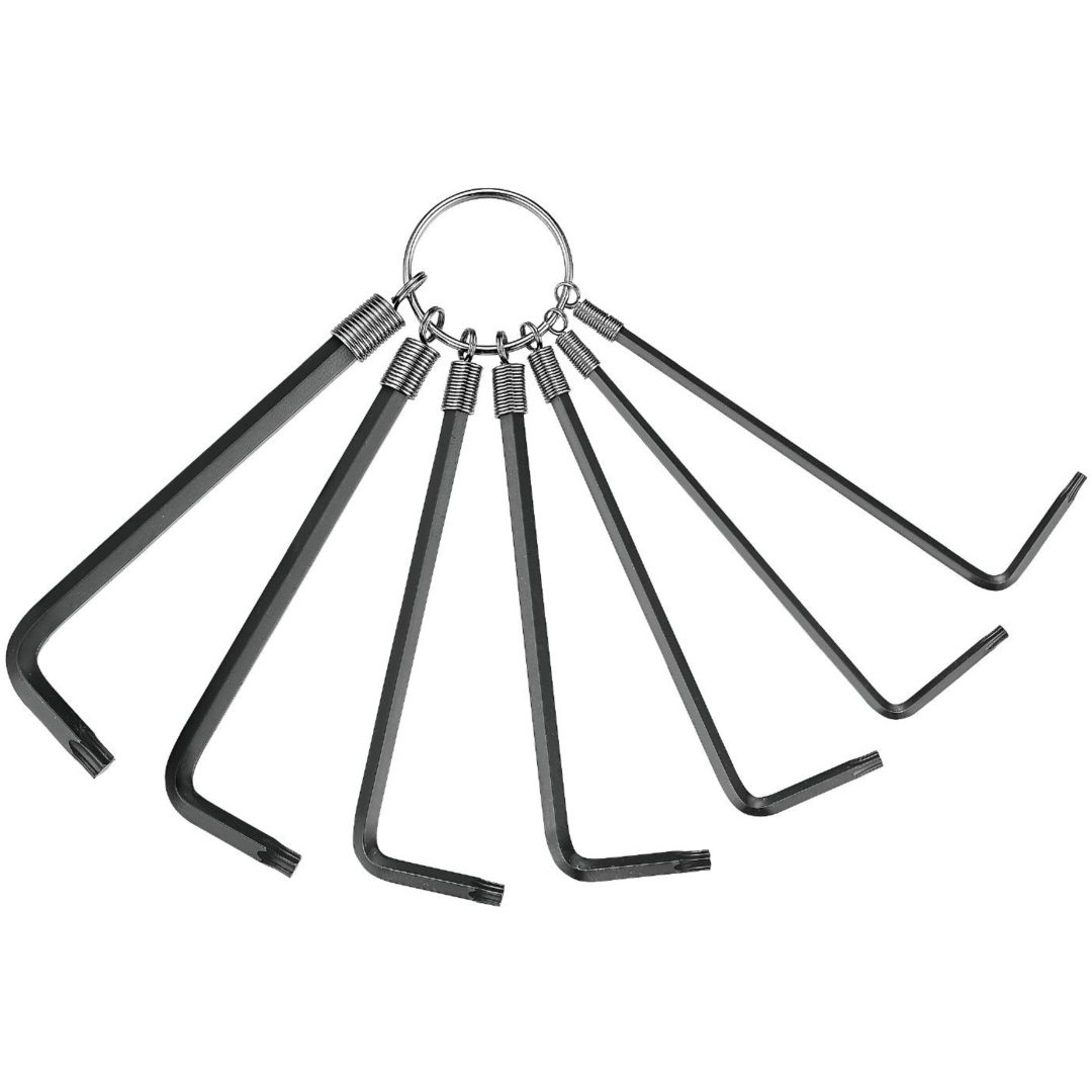 TX-nycklar i sats 1487 Teng Tools TX-NYCKELSATS 7 DELAR 1487