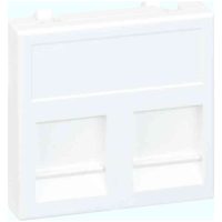 [Typ] = [DATARAM 2XKEYSTONE] **** [Beskrivning] [Vit RAL9010] Dataram för 2x45 Elit