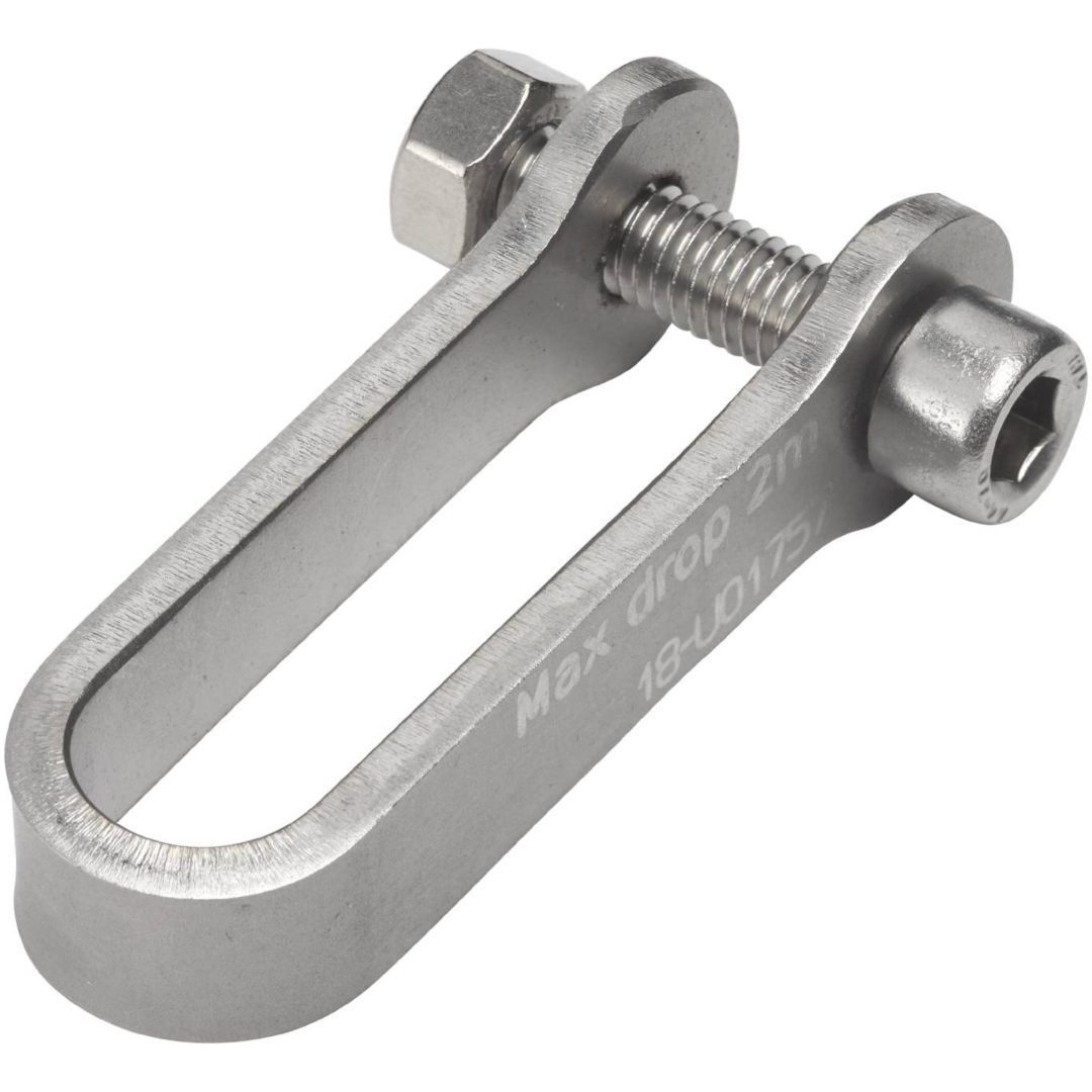 U fäste med bult U-FÄSTE 316 16X30MM