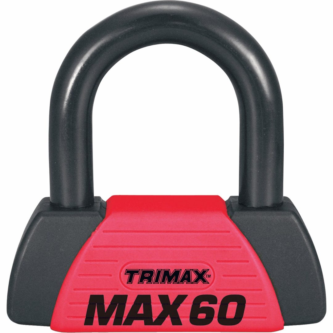 U-lås Max60 Svart TRIMAX Lås