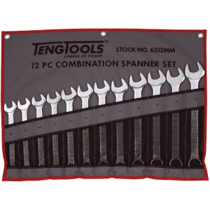 U-ringnyckar i sats 6507JMM / 6509AF Teng Tools