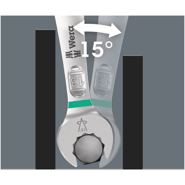 U-ringnyckel Joker 6003 Wera U-RINGNYCKEL JOKER 6003 16MM – bild 3