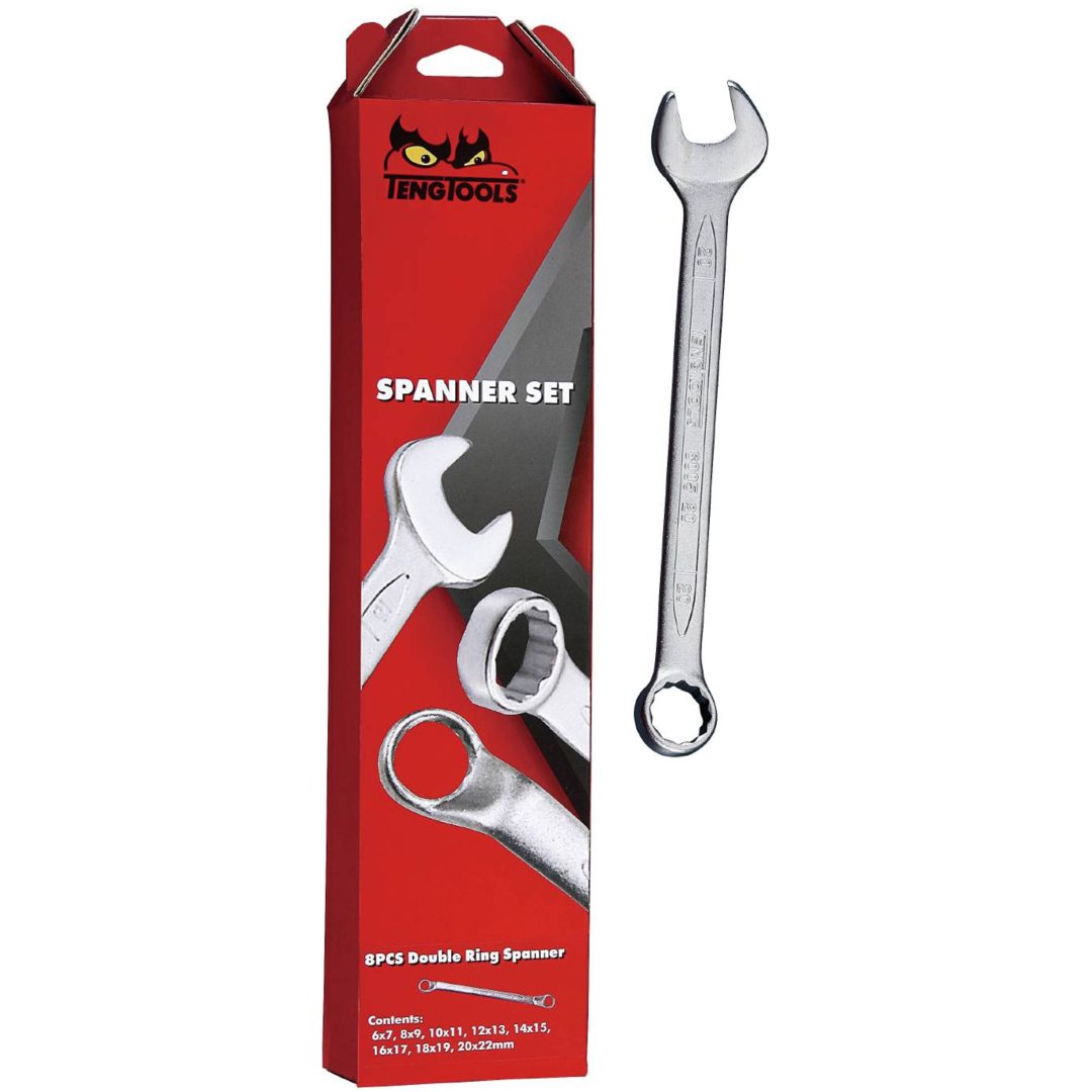 U-ringnyckelsats 6512 / 6521 Teng Tools U-RINGNYCKELSATS MM 6512N