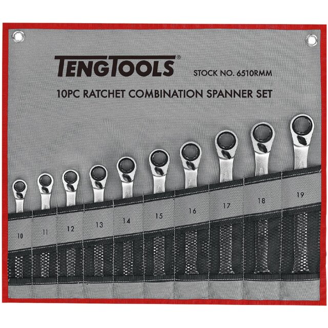 U-ringspärrnyckelsats Teng Tools 6510RMM