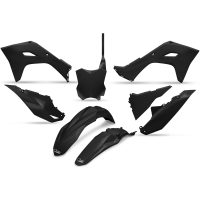 UFO Plastic kit 5-parts Black KX250F 25-.. KX450F 24-..