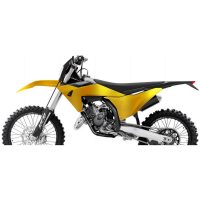 UFO Plastic kit 6-parts KTM EXC-EXCF 24-.. Gold/Black
