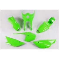 UFO Plastkit 5-delar Grön 026 KLX110 2010-