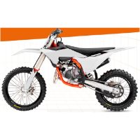 UFO Plastkit 5-delar KTM SX85 25-.. Vit 047