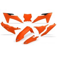 UFO Plastkit 5-delar KTM SX/SXF125-450 23-24 Orange 127