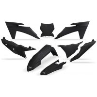 UFO Plastkit 5-delar KTM SX/SXF125-450 23-24 Svart 001