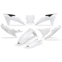 UFO Plastkit 5-delar KTM SX/SXF125-450 23-24 Vit 042