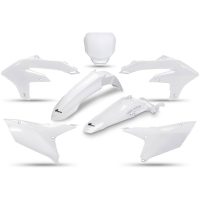 UFO Plastkit 5-delar Vit 046 YZ450F 23-25 YZ250F 24-..