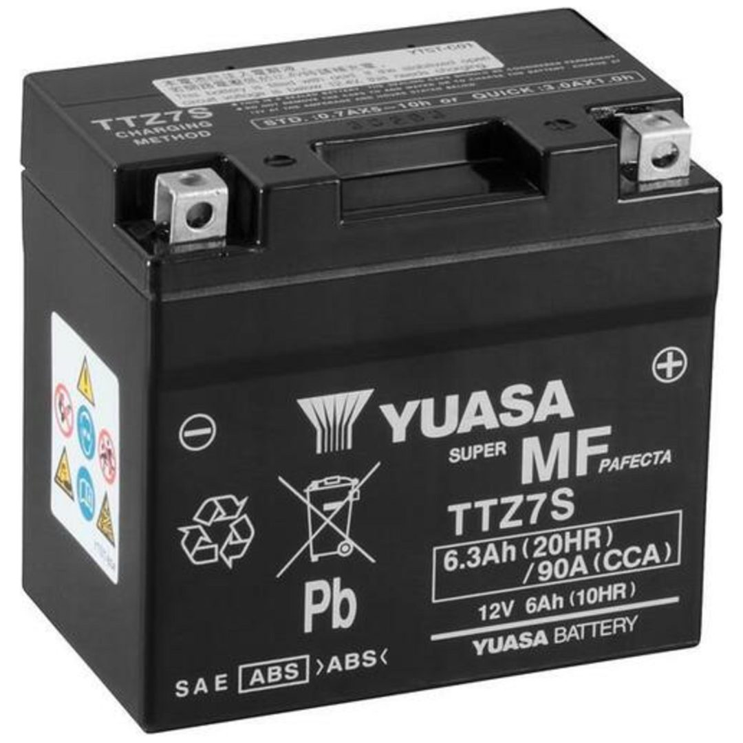 Underhållsfritt Batteri Fabriksaktivt YUASA TTZ7S