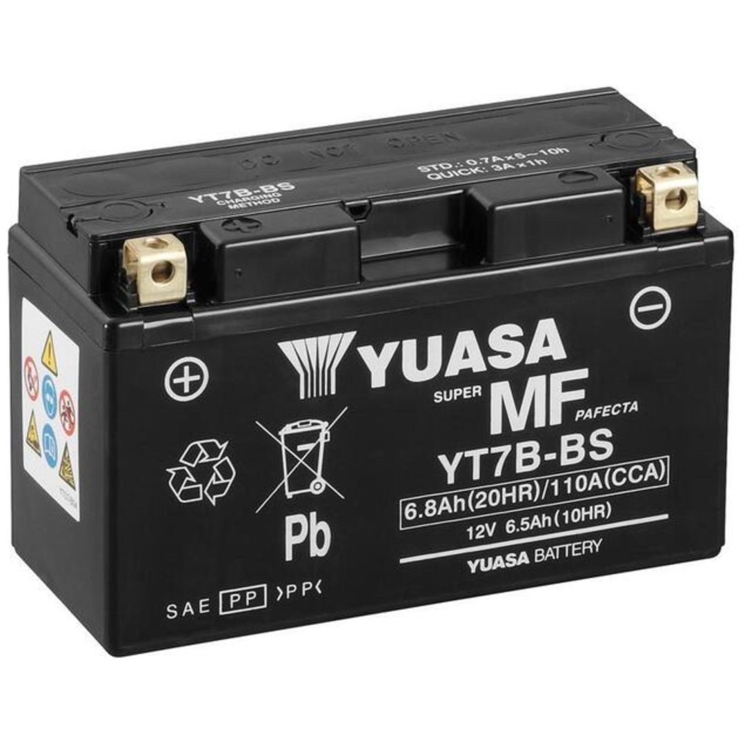 Underhållsfritt Batteri Fabriksaktivt YUASA YT7B