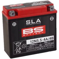 Underhållsfritt Batteri Svart BS BATTERY