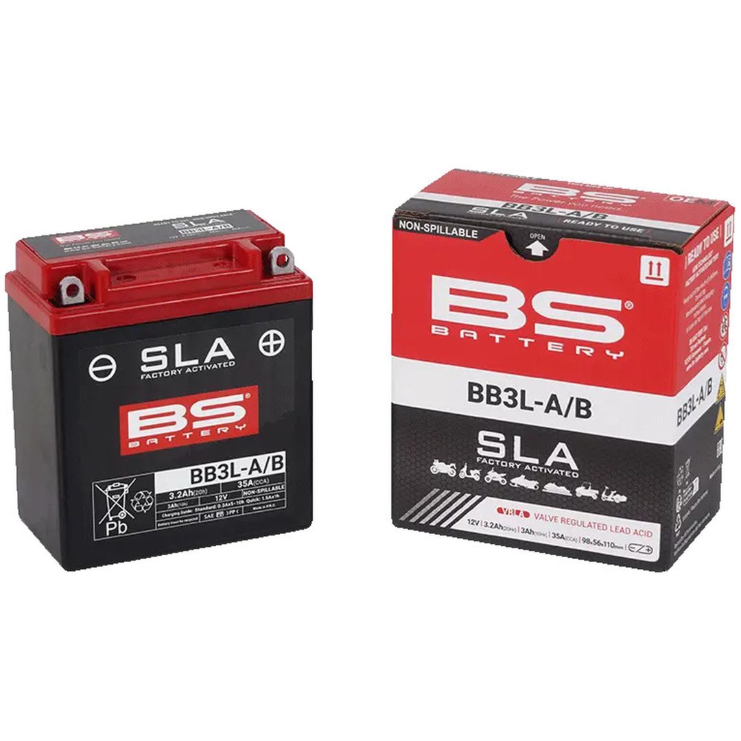 Underhållsfritt Batteri Svart BS BATTERY – bild 2
