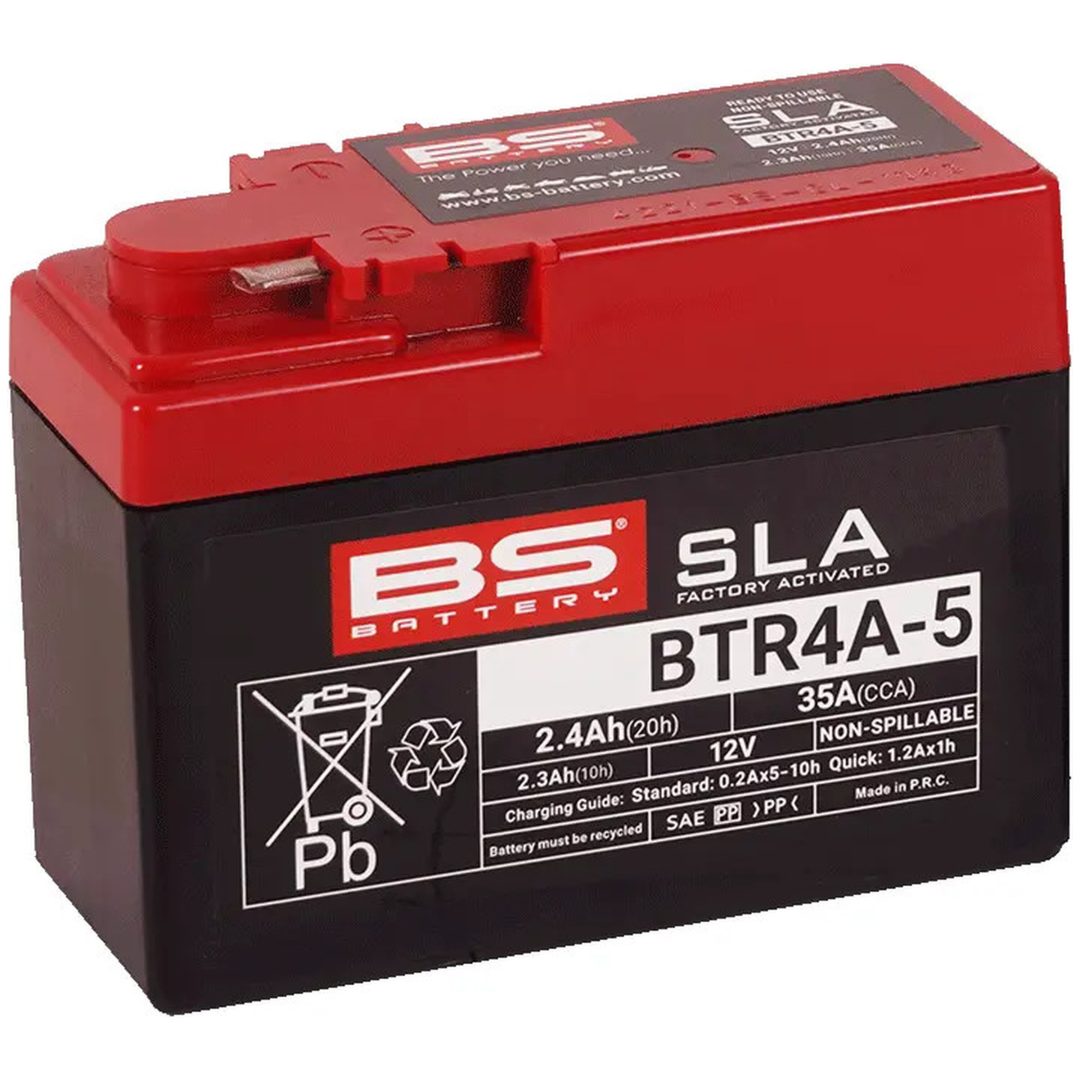Underhållsfritt Batteri Svart BS BATTERY