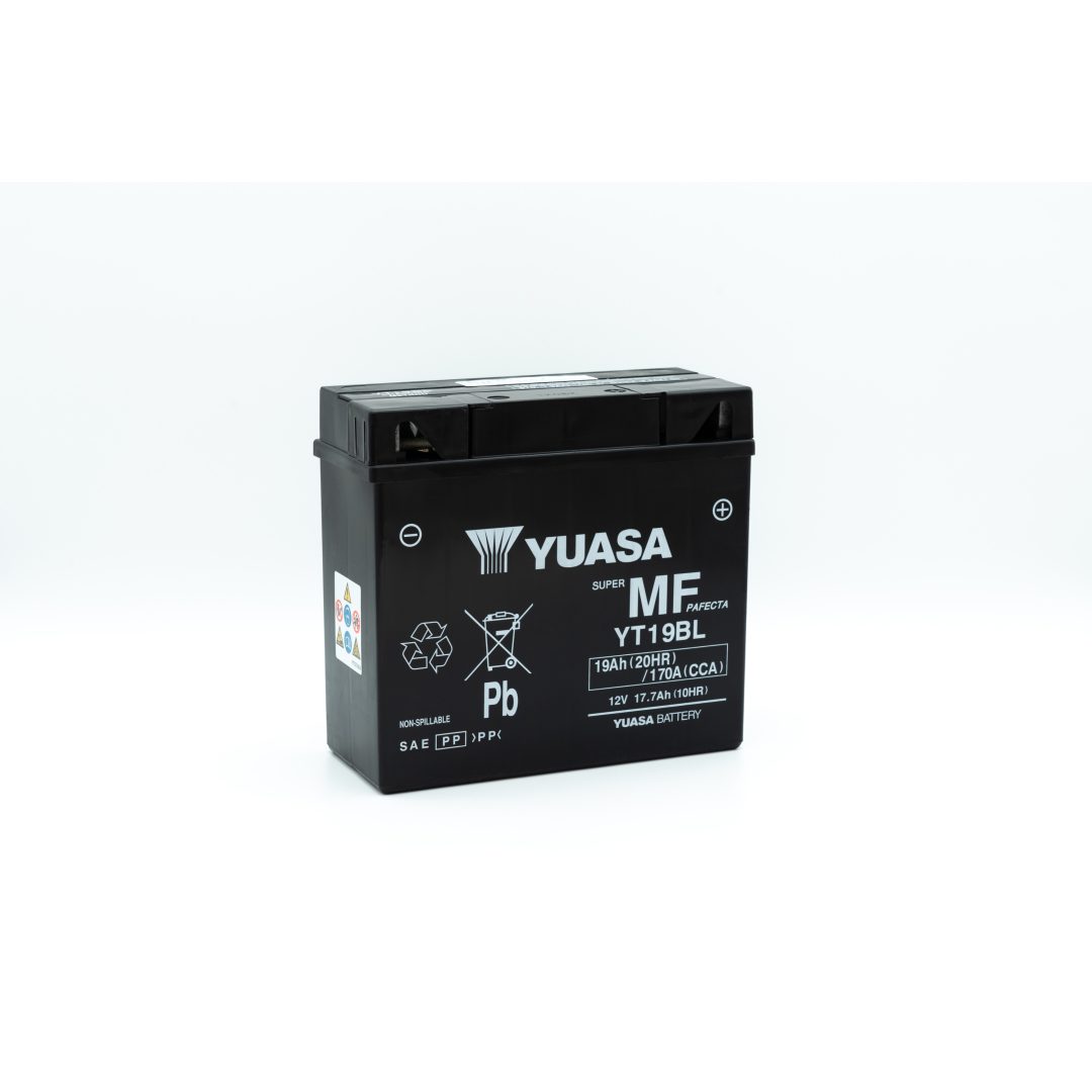 Underhållsfritt Batteri Yt Svart YUASA